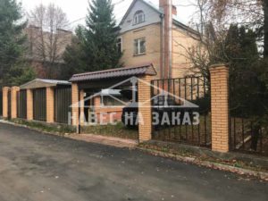Навес 7,5 х 9,5 м из металла