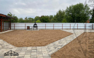 Дорожки и площадки из керамогранита под ключ